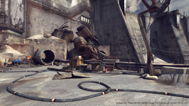 ... erst nach dem Blick des Spielers darauf auf.